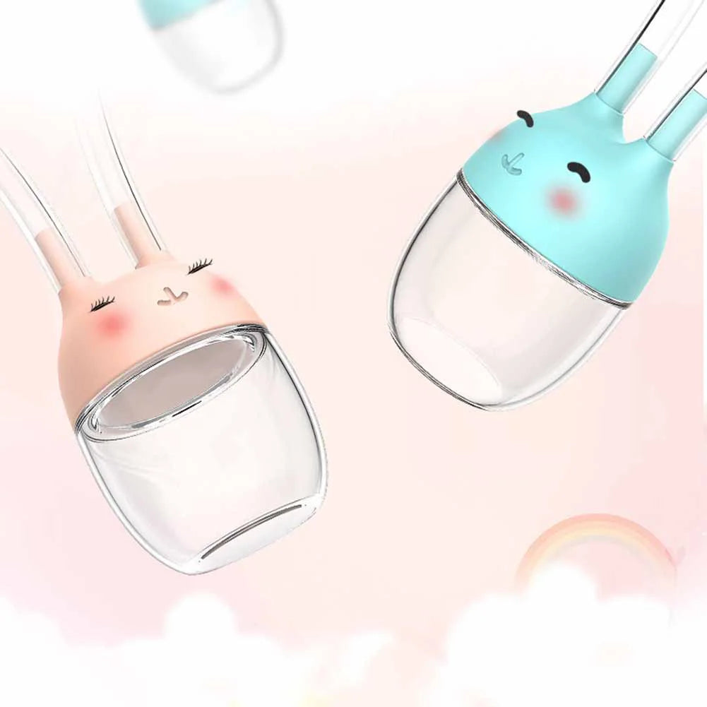 Baby Nasal Aspirator – Soft & Gentle Straw Type Snot Remover 👶💖