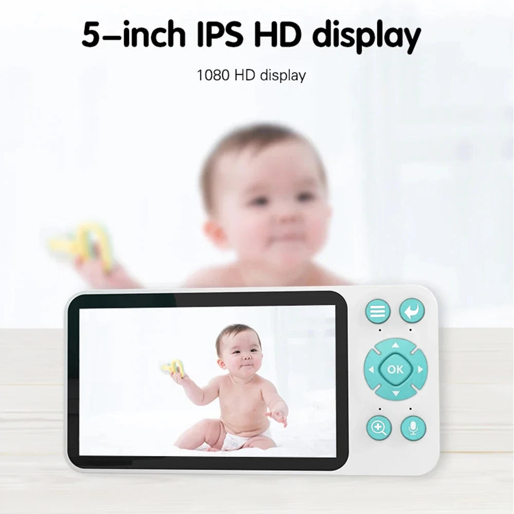 REHENT Baby Monitor with Camera - 1080P Smart WiFi Baby Monitor