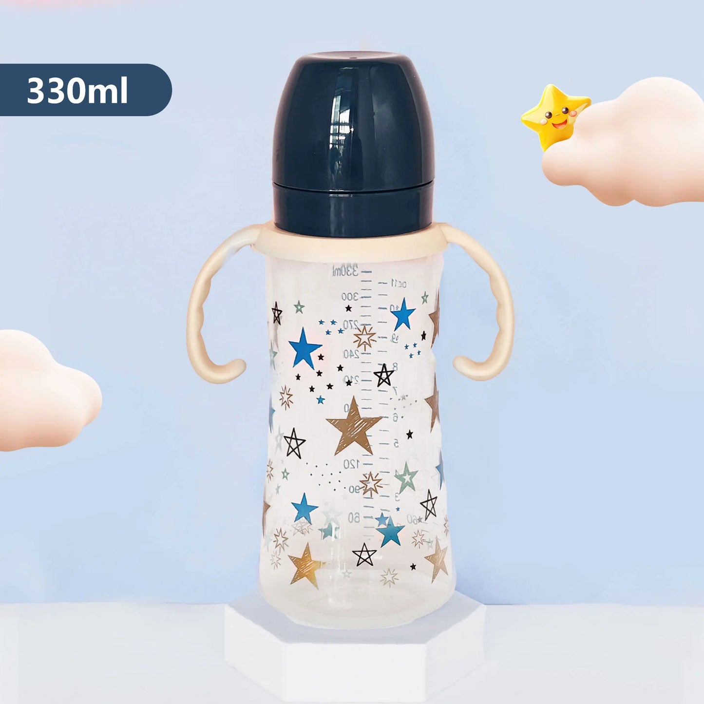 330ml Baby Bottle with Handle – Safe and Convenient for Your Little One