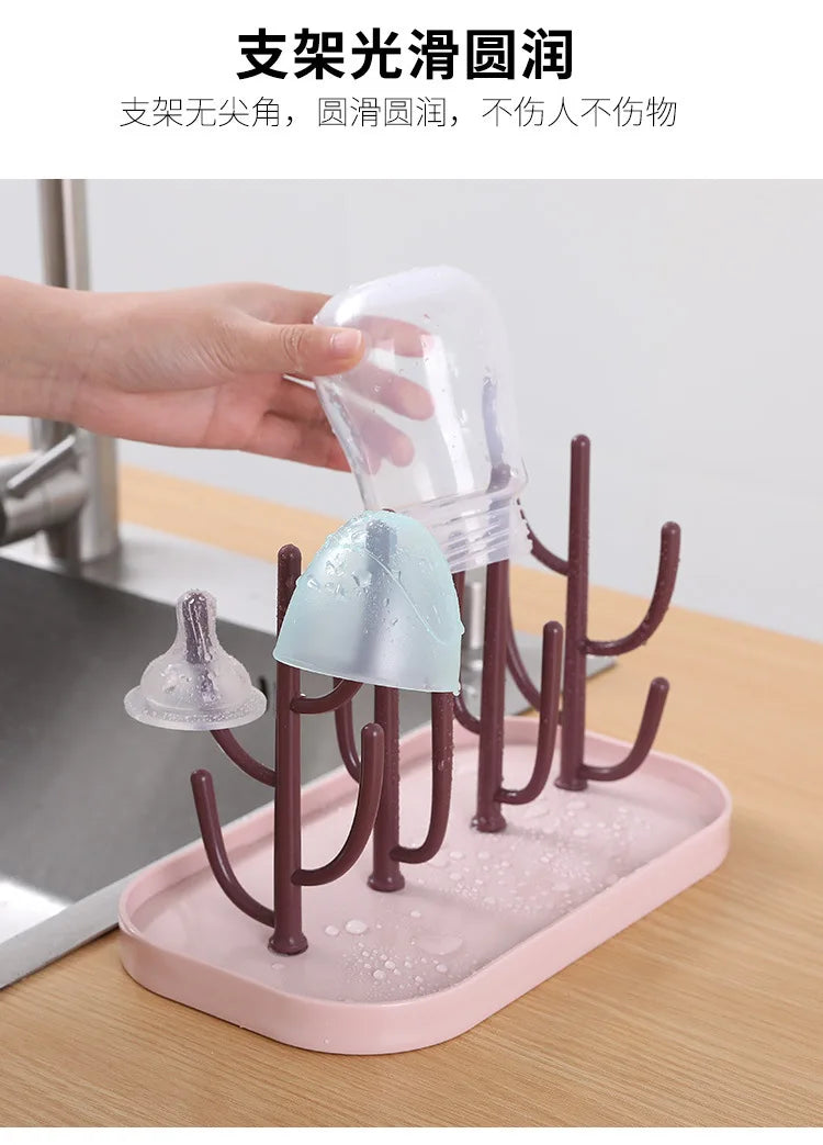 Baby Bottle Drying Rack - Contemporary and Practical Design