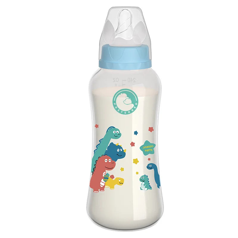 Dr.Isla Baby Bottle - 240ml Wide Mouth Bottle for Infants and Toddlers