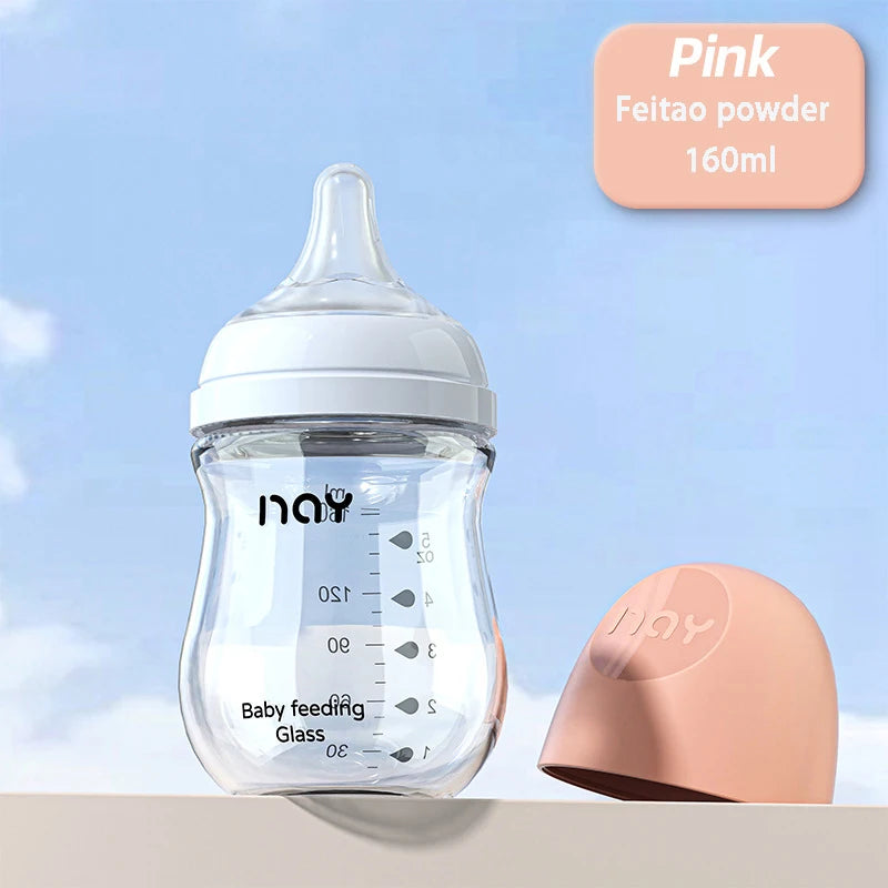 Dr.Isla Baby Bottle - 160ml Wide Mouth Glass Bottle