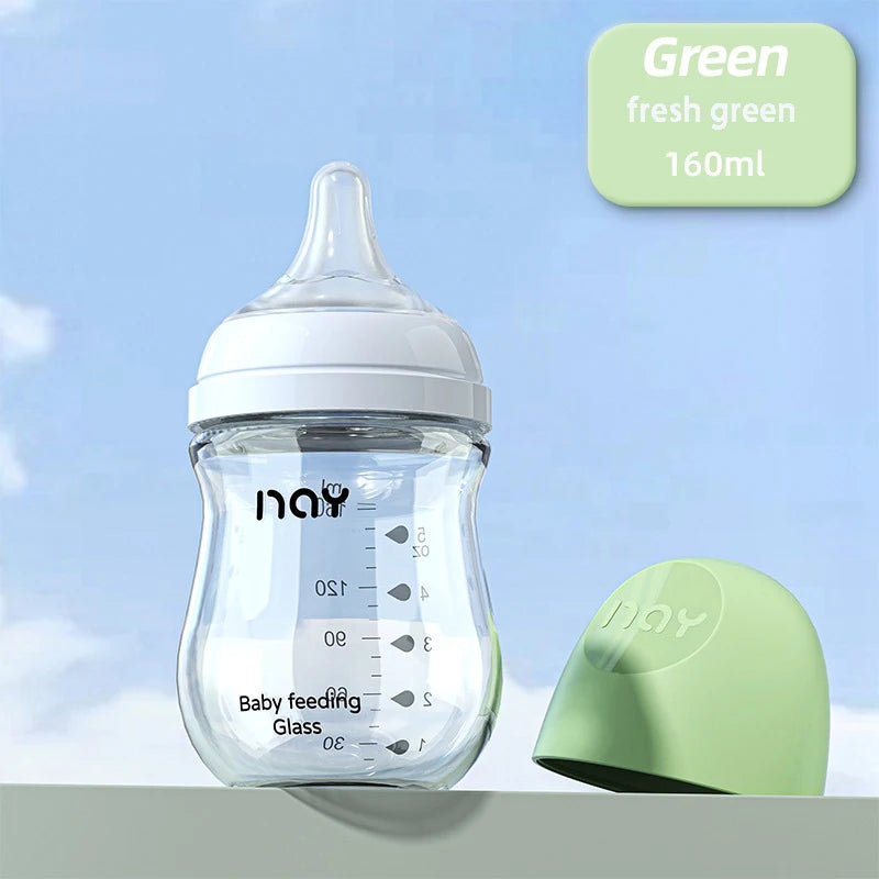 Dr.Isla Baby Bottle - 160ml Wide Mouth Glass Bottle