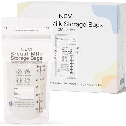 NCVI Breastmilk Storage Bags – Safe, Hygienic & Convenient for Every Mom!