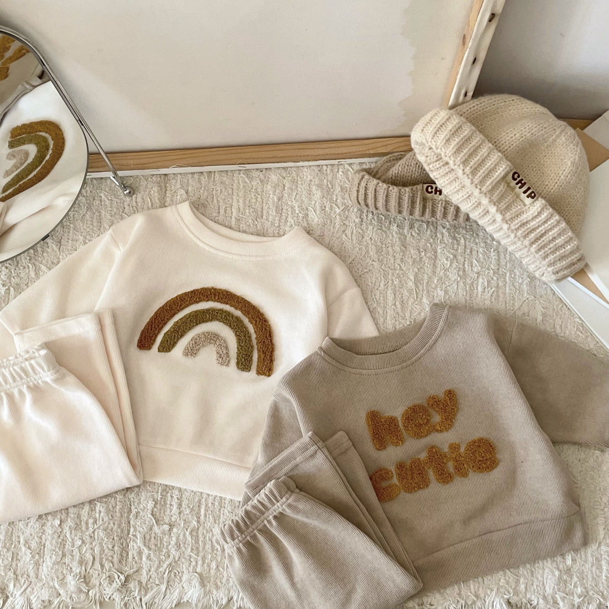 Unisex Baby Clothing Set - Comfortable & Stylish for Every Season