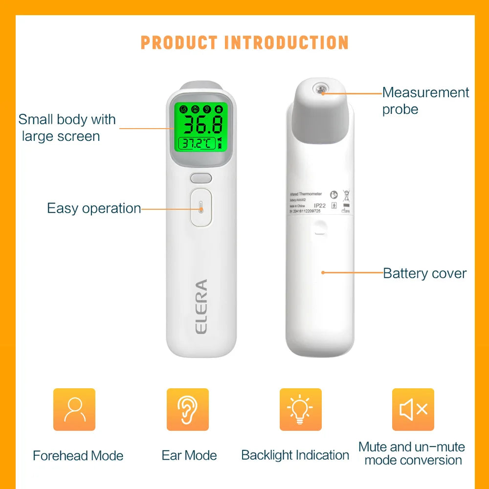 ELERA 20A Infrared Thermometer – Fast, Accurate, and Multifunctional