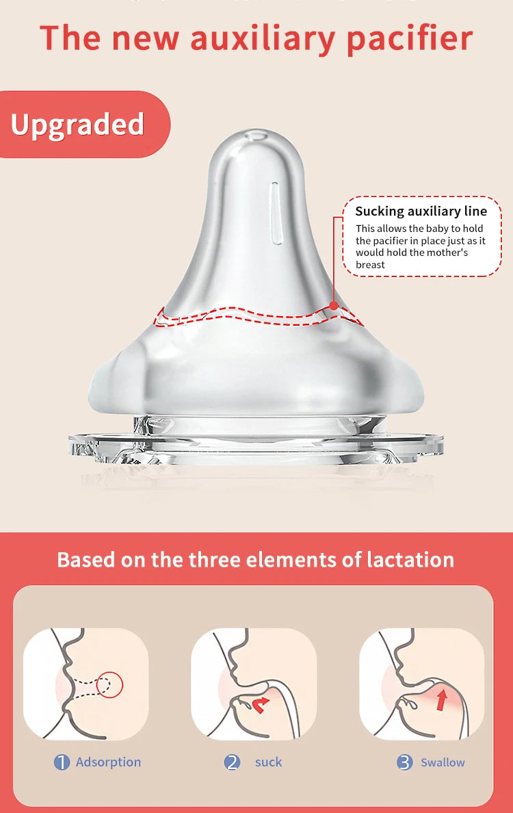 Dr.Isla Baby Bottle - 160ml Wide Mouth Glass Bottle