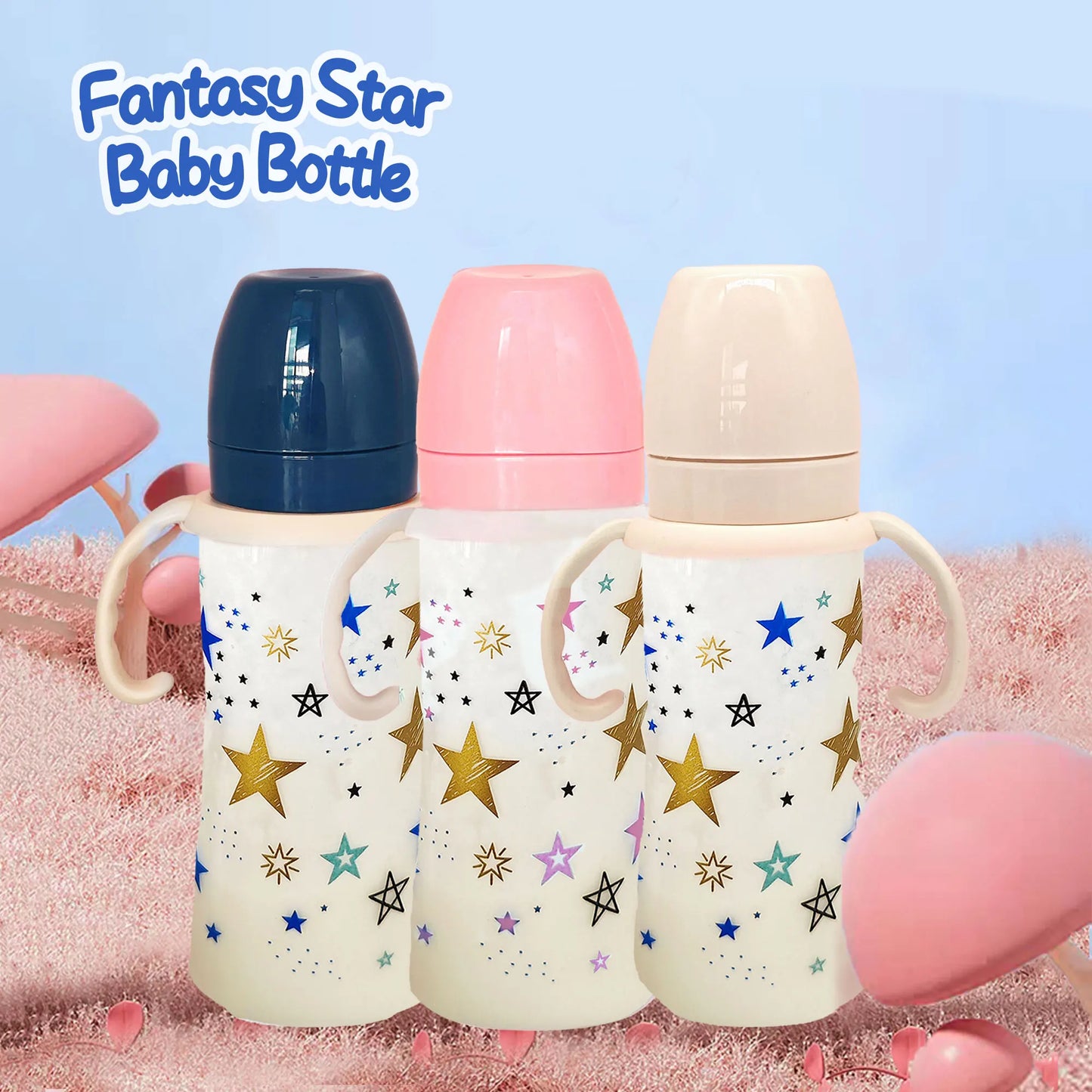 330ml Baby Bottle with Handle – Safe and Convenient for Your Little One